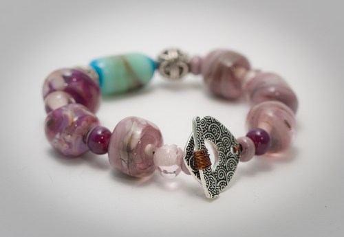 glass lampworking bracelet