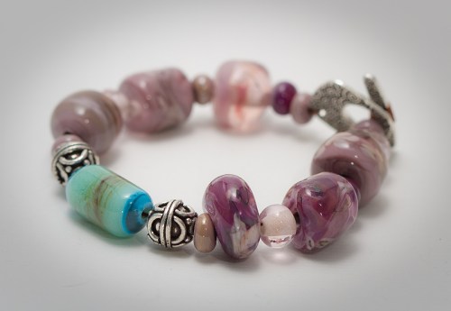 glass lampworking bracelet