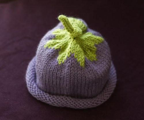 knitted baby hat
