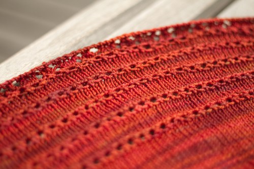 Sugared Violets Shawl