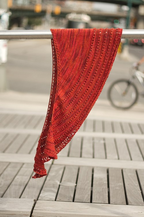 Sugared Violets Shawl