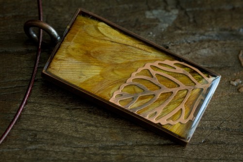 Resin flower petal jewellery