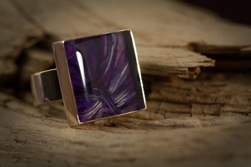 Hyacinth resin jewellery