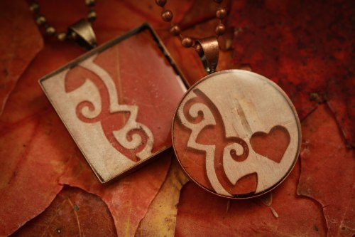 Real leaf jewellery ©Shireen Nadir 2012