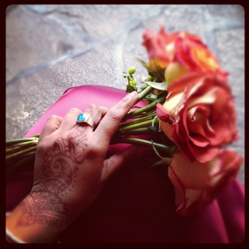 Preserved wedding bouquet ©Shireen Nadir 2012