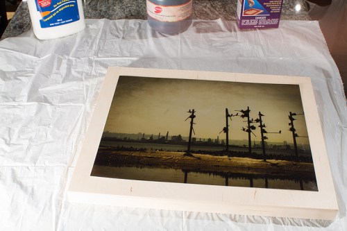 How to resin an image