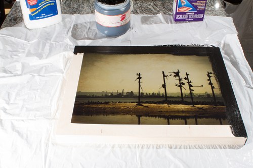 How to resin an image