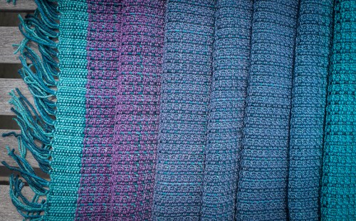 Ombre scarf ©Shireen Nadir 2014