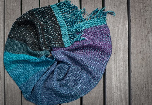 Ombre scarf ©Shireen Nadir 2014