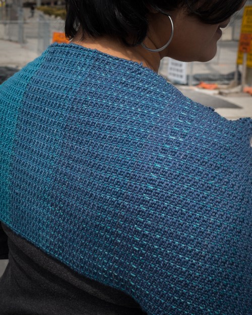 Ombre scarf ©Shireen Nadir 2014