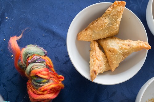 At least samosas were involved.