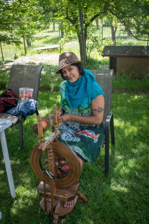 And of course, all the spinning I got done. More on that later!