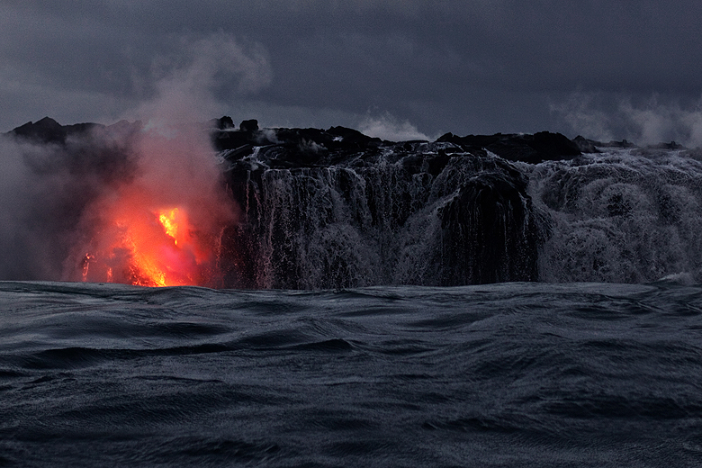Mt Kilauea lava flow ©Shireen Nadir 2014