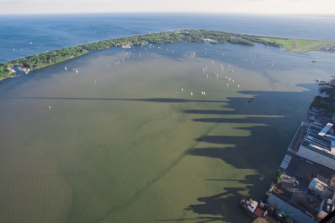 Ever wondered what the shadow of Toronto's skyline looks like?
