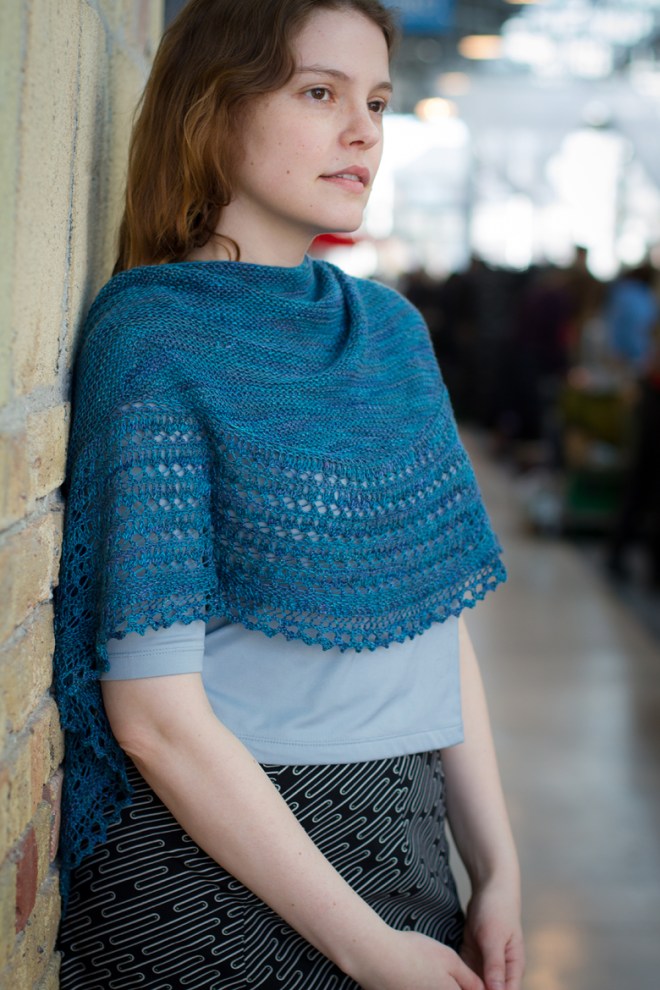 A gift for Tito's mom; modelled by Leslie ;)