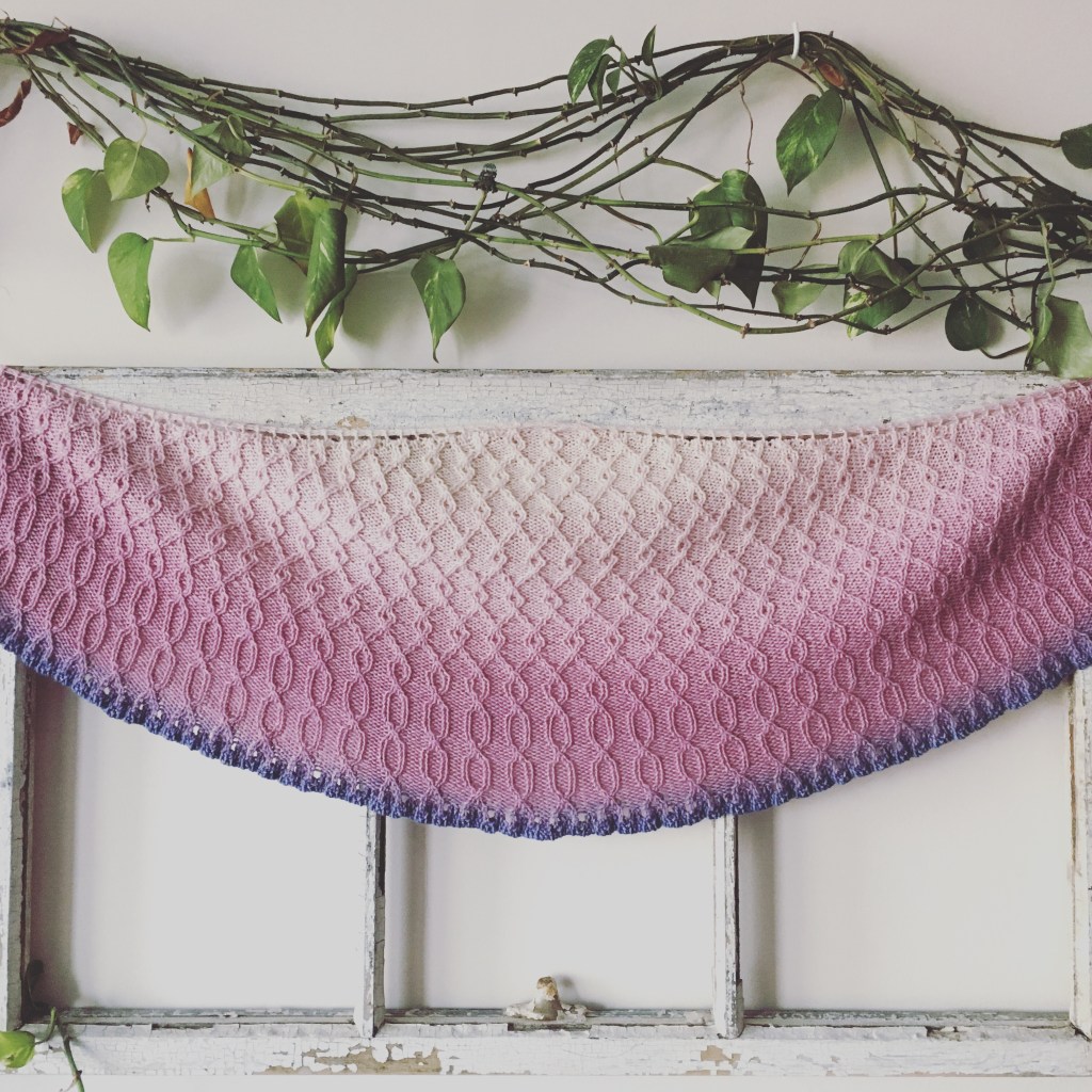 Berry Vanilla Shawl Pattern